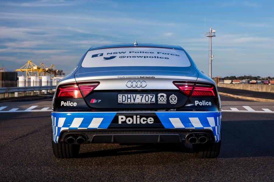  Audi S7 Sportback Police 2016 года  (AU) (фото 4 из 10)